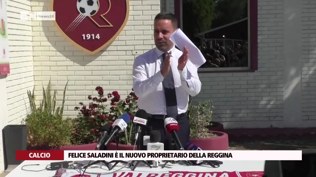 Felice Saladini è il nuovo proprietario della Reggina