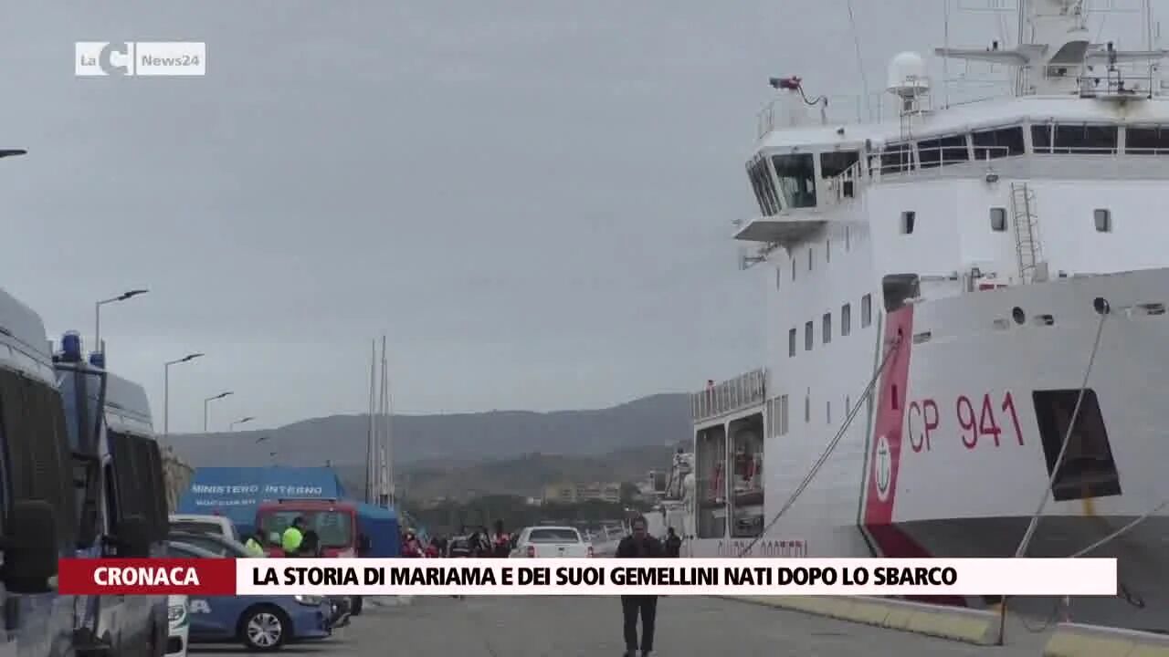 La storia di Mariama e dei suoi gemellini nati dopo lo sbarco