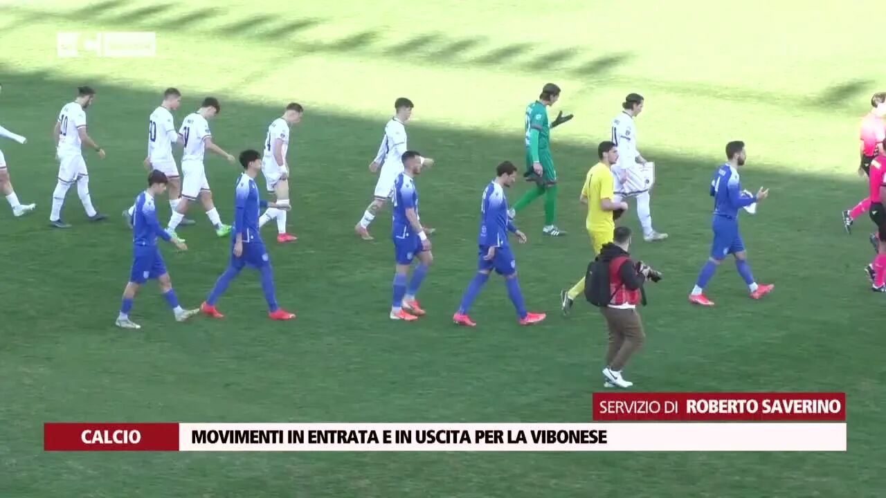 Movimenti in entrata e in uscita per la Vibonese