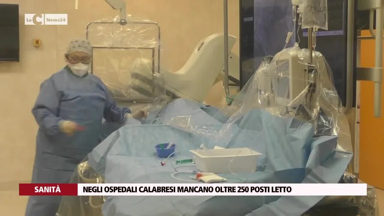 Negli ospedali calabresi mancano oltre 250 posti letto