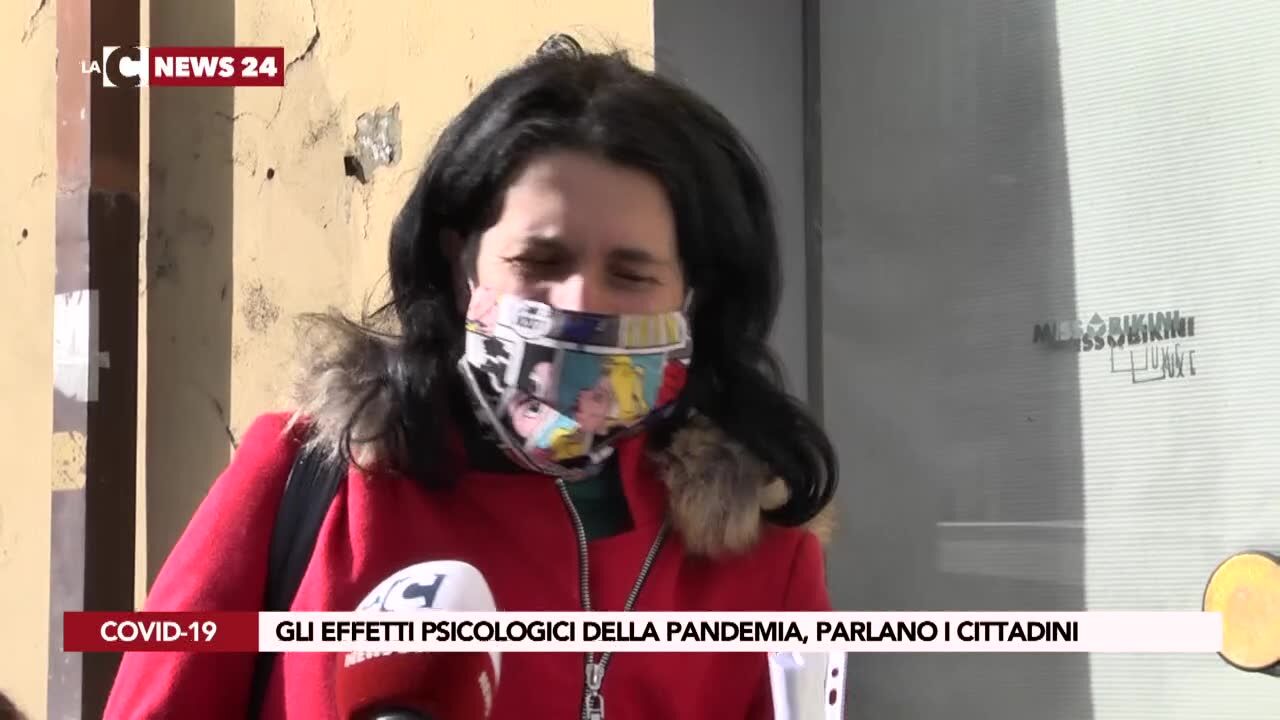 Gli effetti psicologici della pandemia, parlano i cittadini
