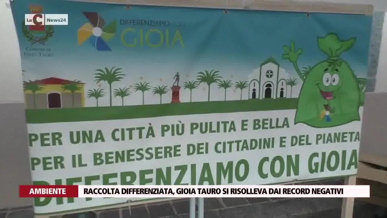 Differenziata a Gioia Tauro solo al 3%, il Comune sensibilizza i cittadini grazie ai Consorzi