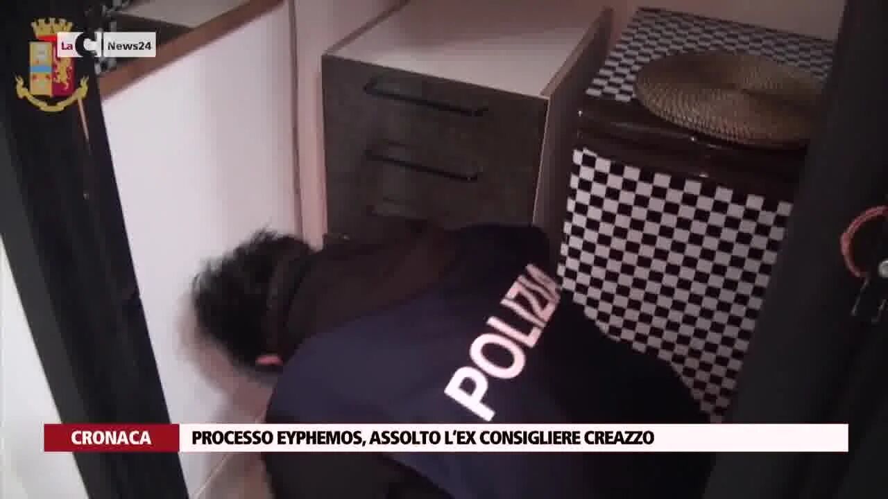 Processo Eyphemos, assolto l’ex consigliere Creazzo