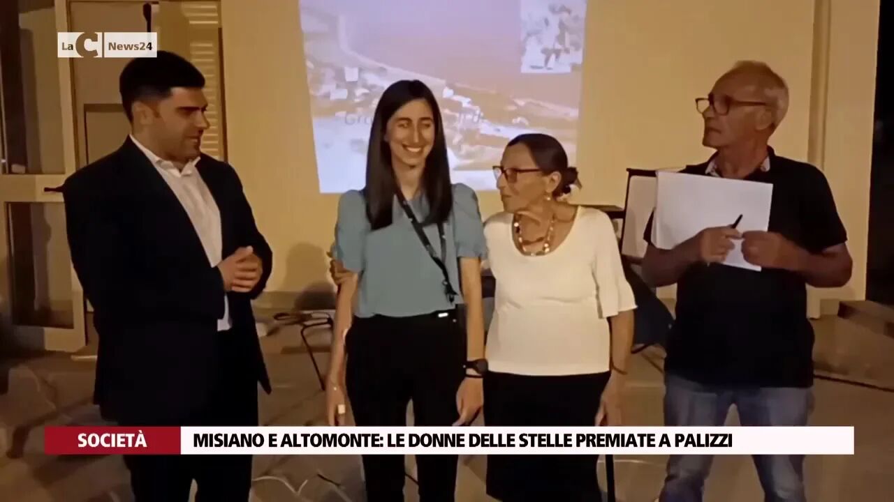 Misiano e Altomonte le donne delle stelle premiate a Palizzi