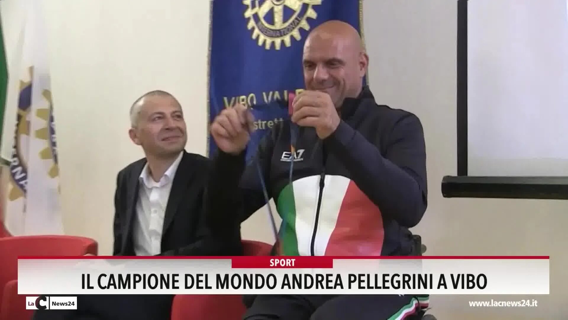 Dal dramma alle medaglie paralimpiche, Andrea Pellegrini ospite al Valentianum: «Le barriere più grandi sono quelle mentali» - VIDEO
