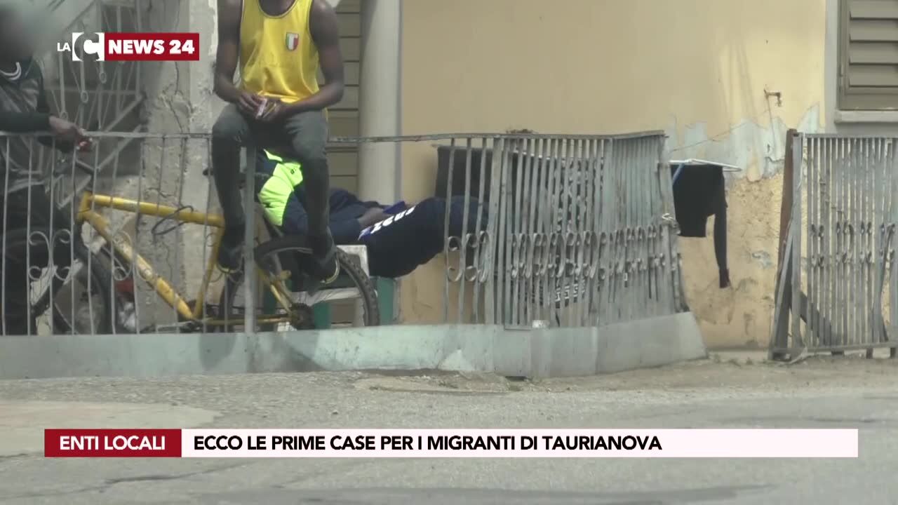 Taurianova, i migranti dalla baracche alle case