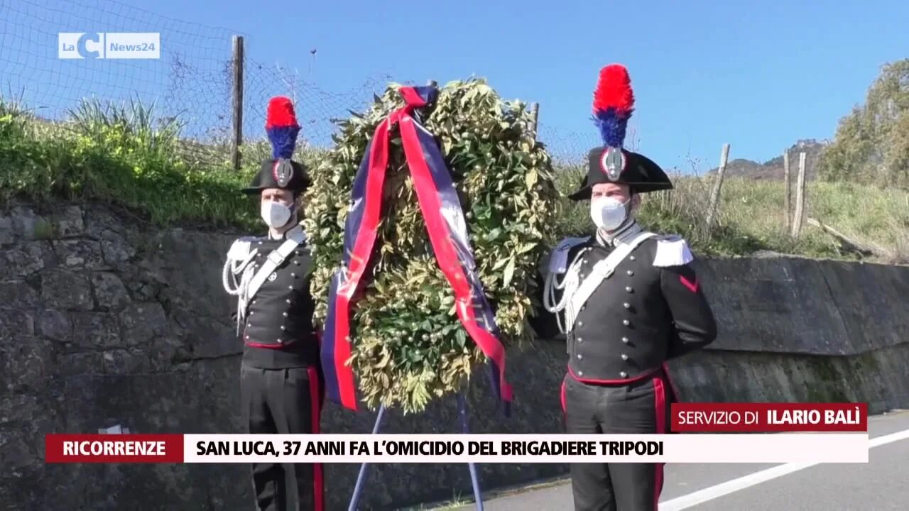 San Luca, 37 anni fa l’omicidio del brigadiere Tripodi