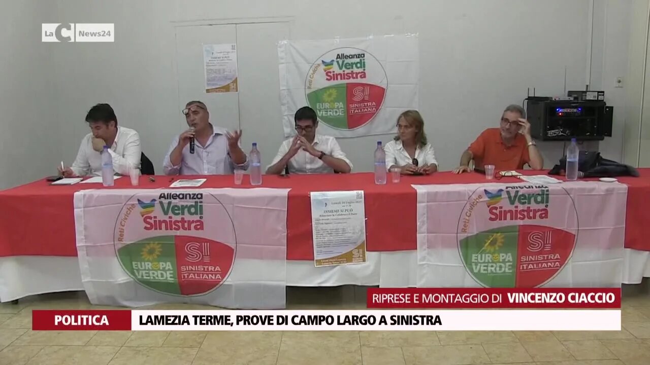 Lamezia Terme, prove di campo largo a sinistra