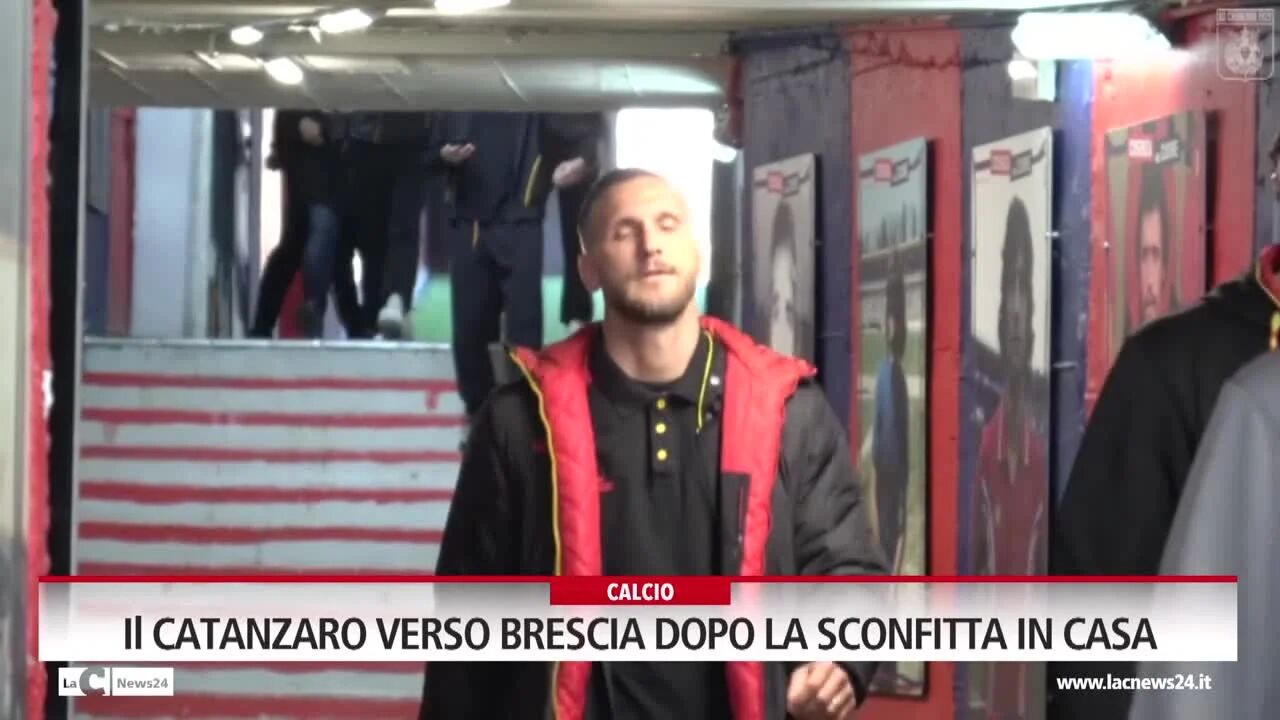 Il Catanzaro verso Brescia dopo la sconfitta in casa
