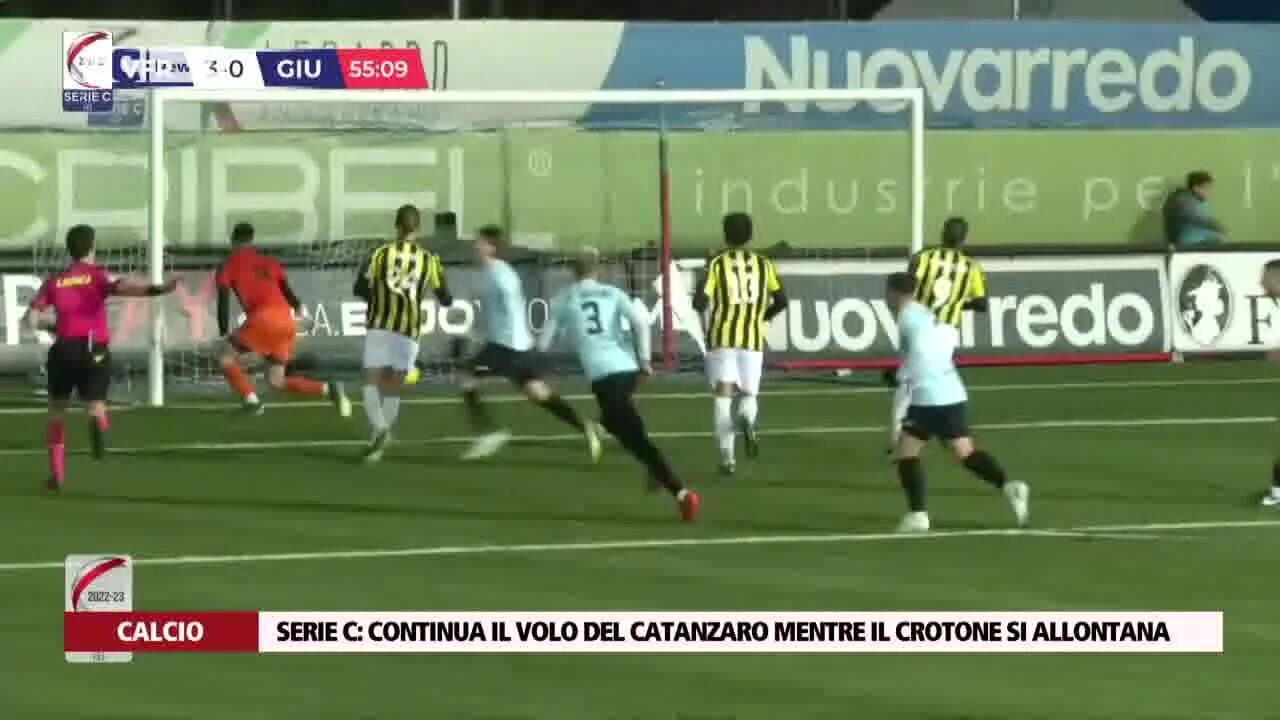 Serie C: continua il volo del Catanzaro mentre il Crotone si allontana