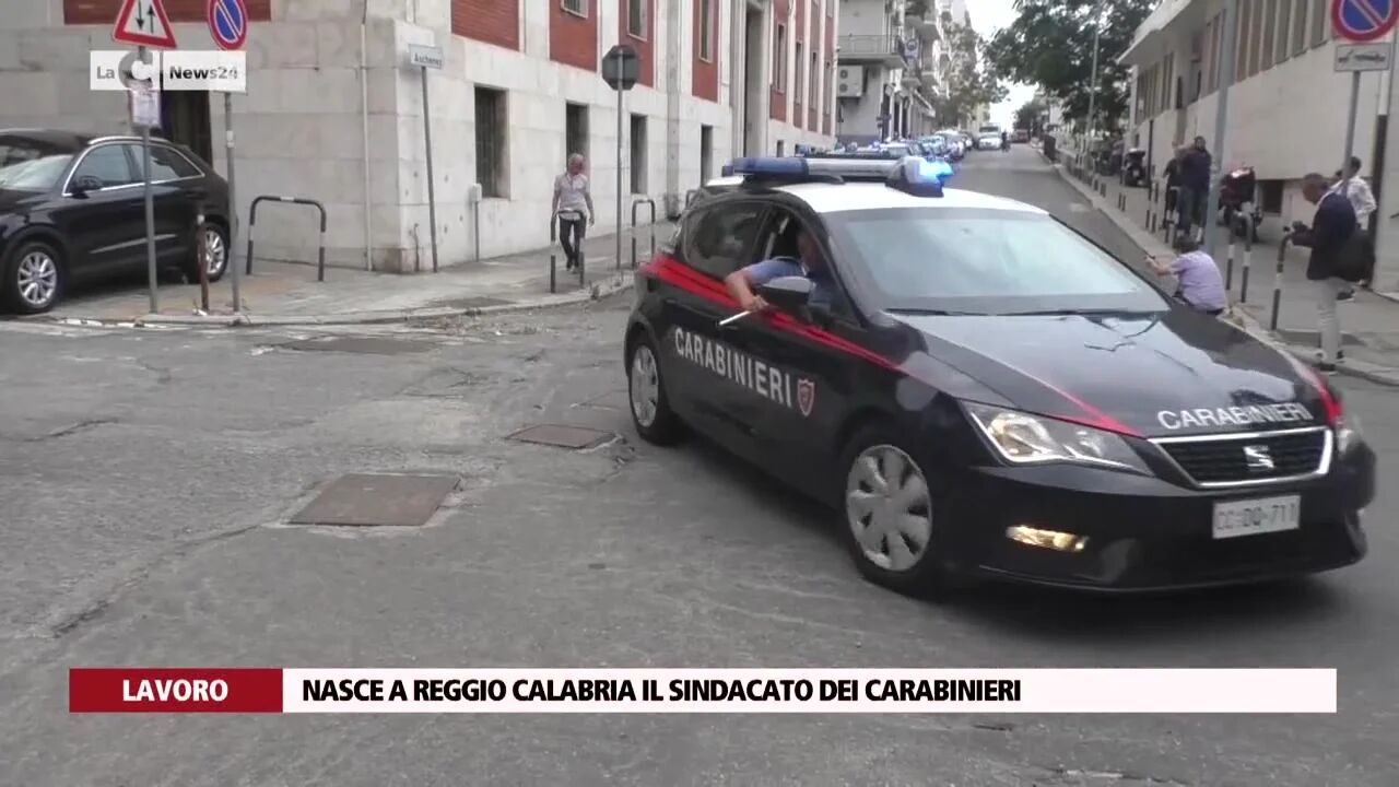 Nasce a Reggio Calabria il sindacato dei carabinieri