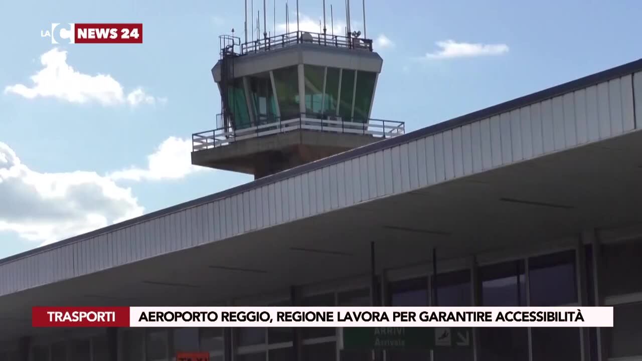 Aeroporto Reggio, Regione lavora per garantire accessibilità