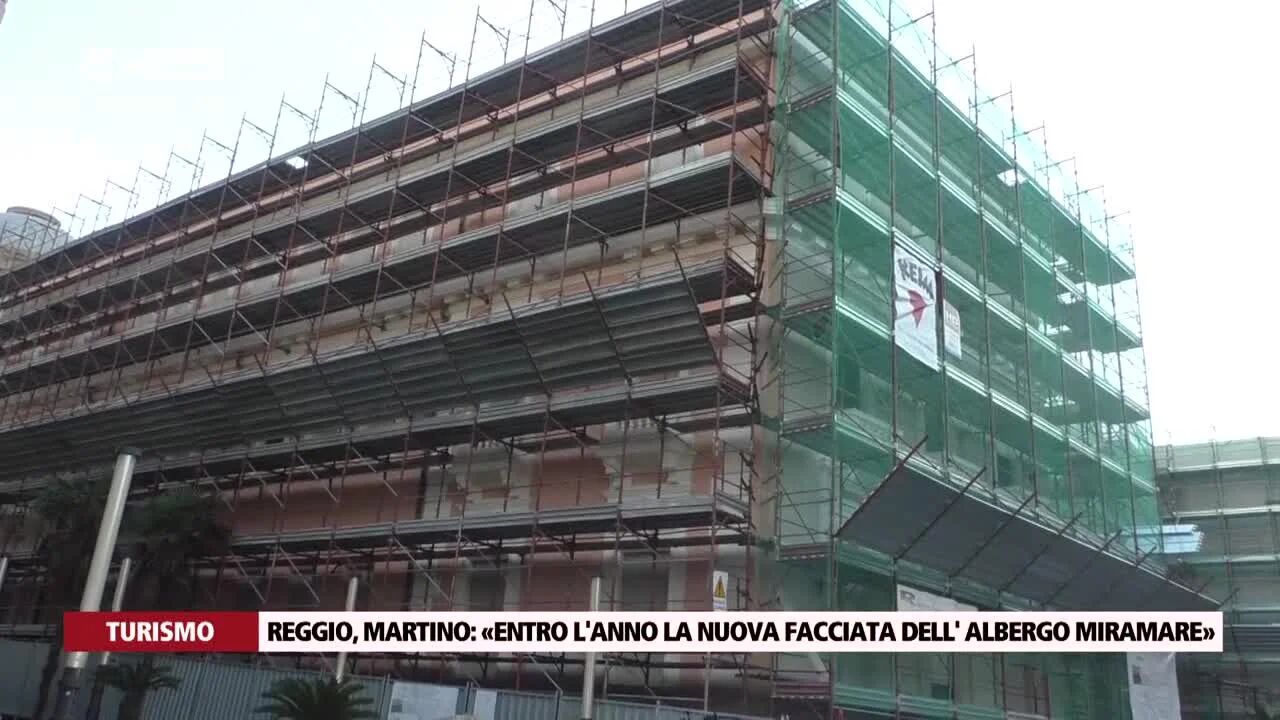 Reggio, Martino: «Entro l'anno la nuova facciata dell' albergo Miramare»