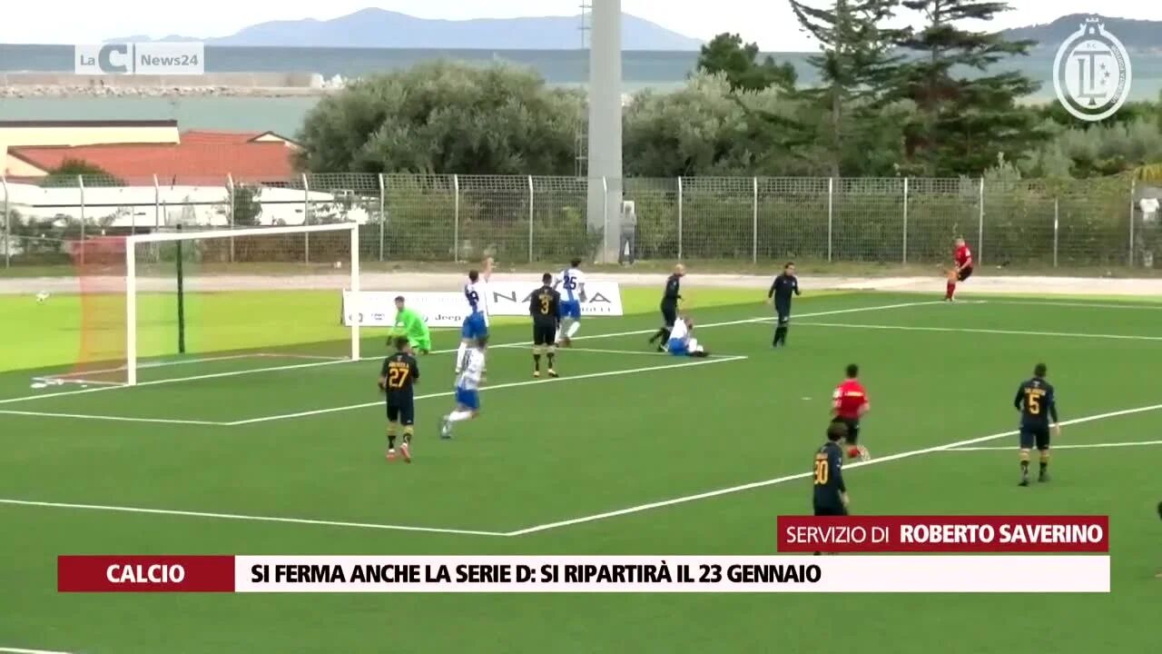 Si ferma anche la Serie D: si ripartirà il 23 gennaio