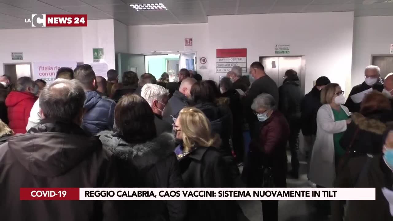 Reggio Calabria, caos vaccini: sistema nuovamente in tilt