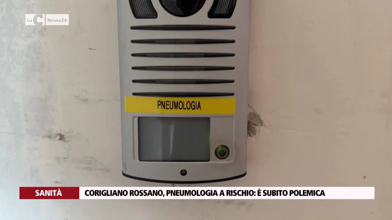 Corigliano Rossano, pneumologia a rischio: è subito polemica