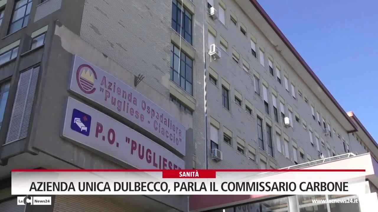 Azienda Unica Dulbecco, parla il commissario Carbone