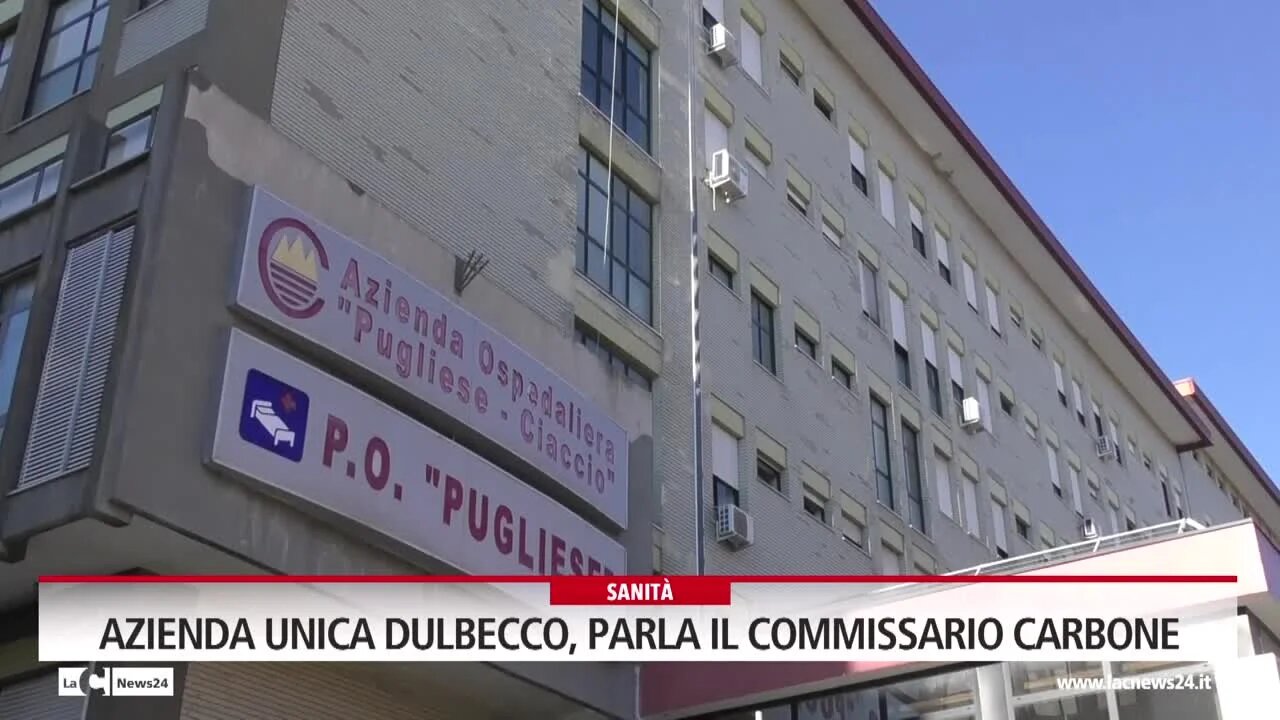 Azienda Unica Dulbecco, parla il commissario Carbone