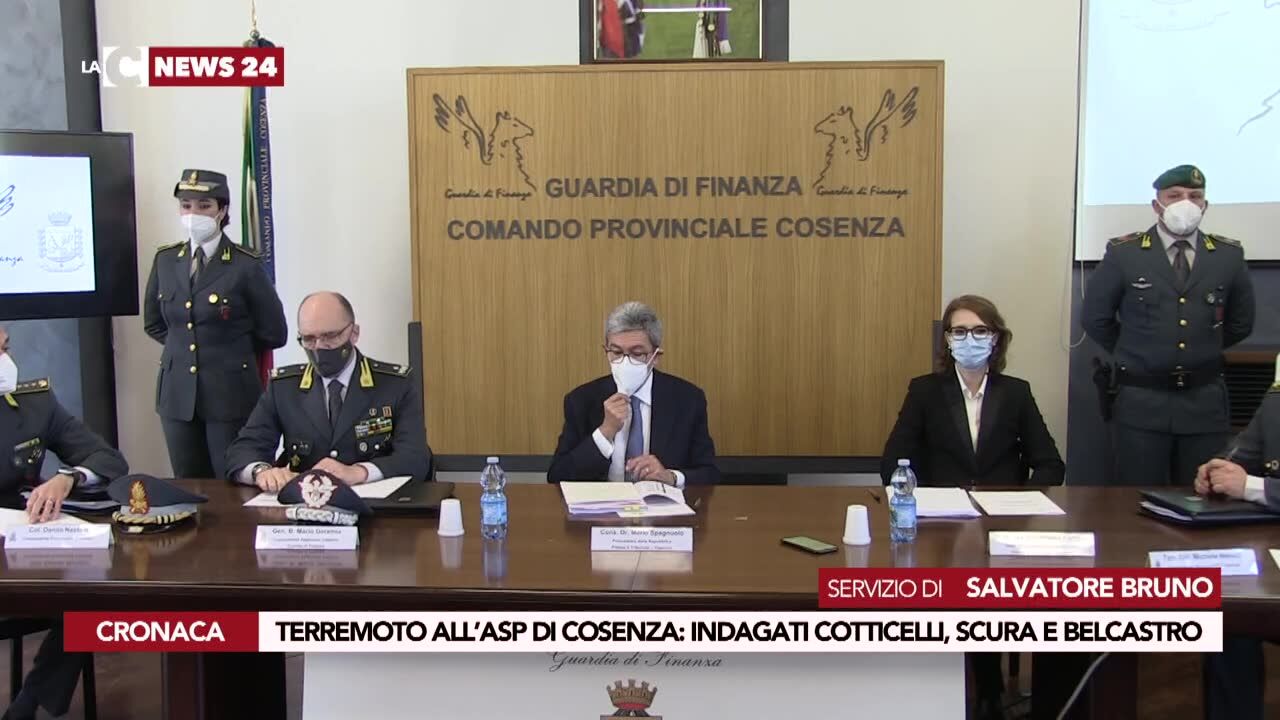 Terremoto all’Asp di Cosenza: indagati Cotticelli, Scura e Belcastro