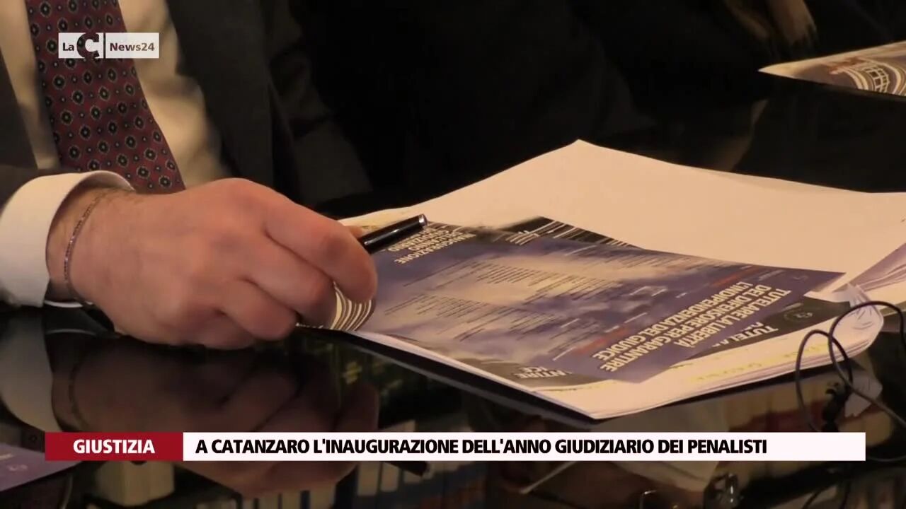 A Catanzaro l'inaugurazione dell'anno giudiziario dei penalisti