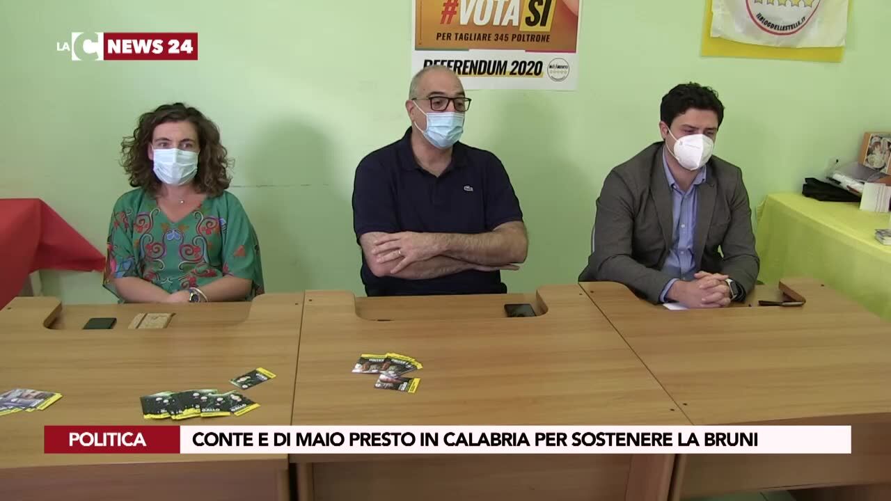 Conte e Di Maio presto in Calabria per sostenere la Bruni