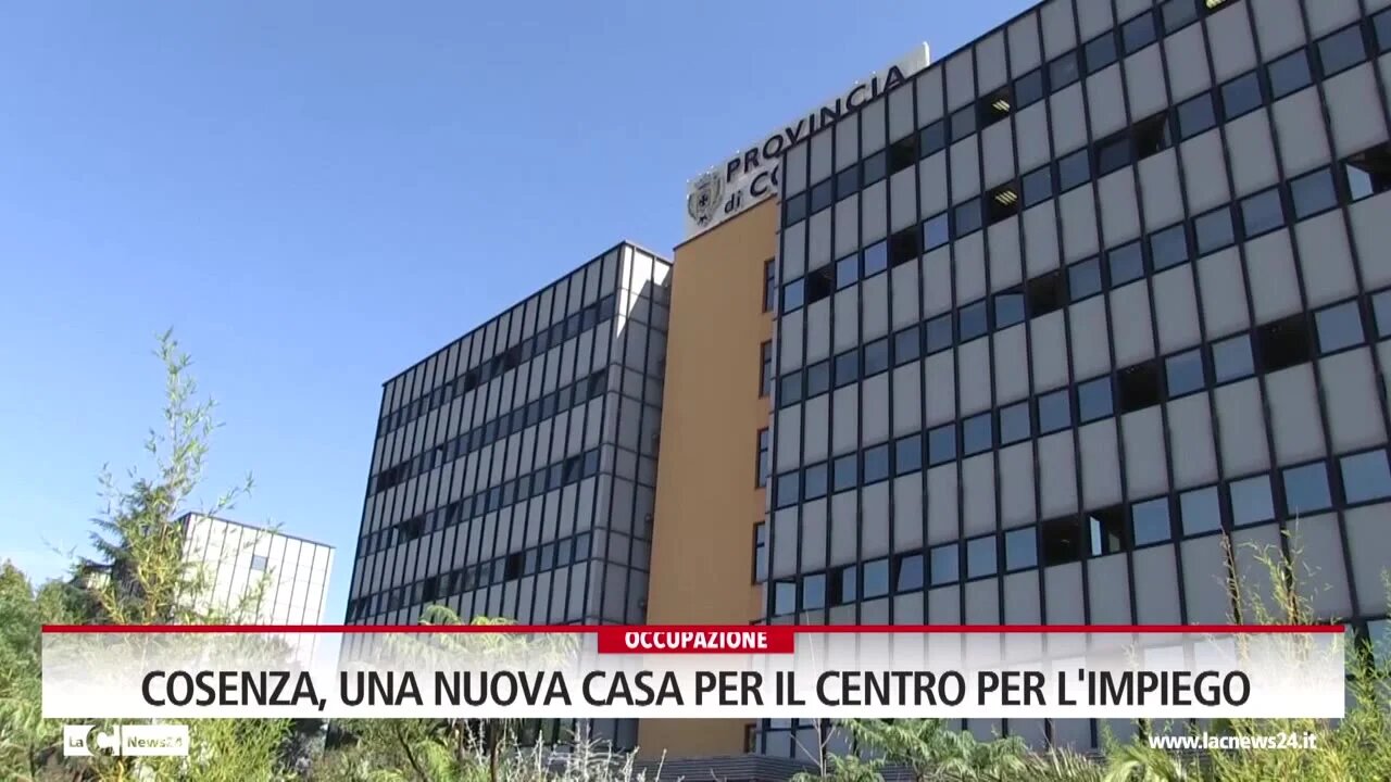 Cosenza, una nuova casa per il centro per l'impiego