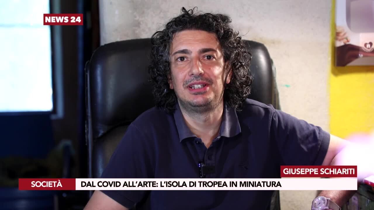 Dal covid all’arte: l’isola di Tropea in miniatura