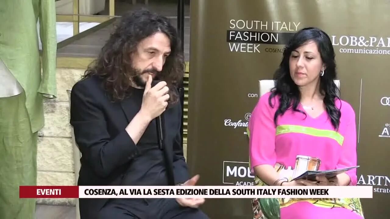Cosenza, al via la sesta edizione della South Italy Fashion Week