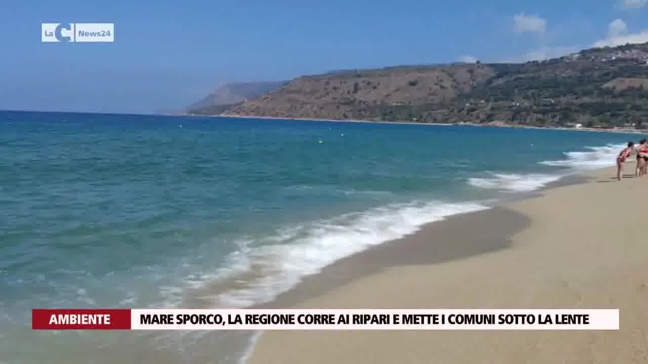 Mare sporco, la regione corre ai ripari e mette i comuni sotto la lente