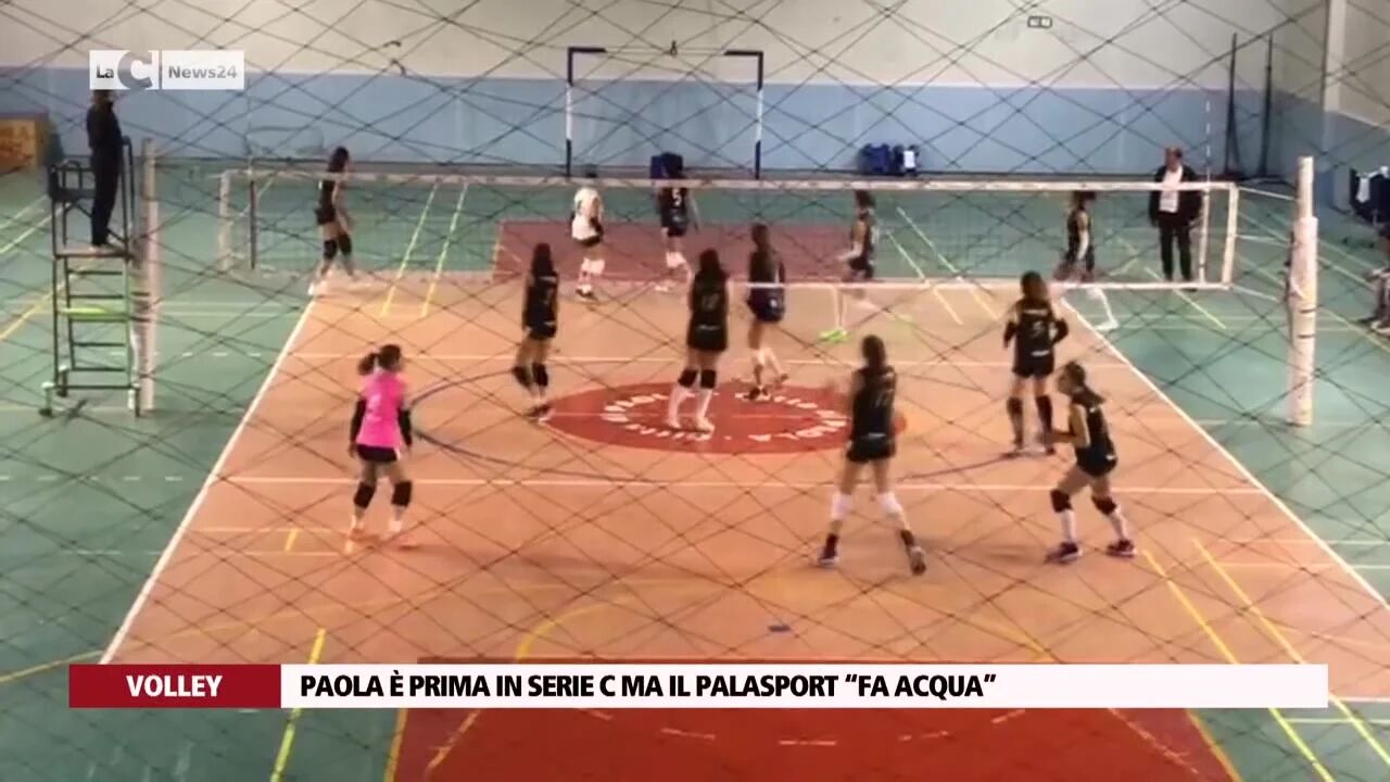 Paola è prima in Serie C ma il Palasport “fa acqua”