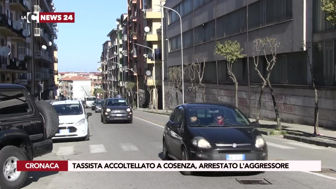 Tassista accoltellato a Cosenza, arrestato l'aggressore
