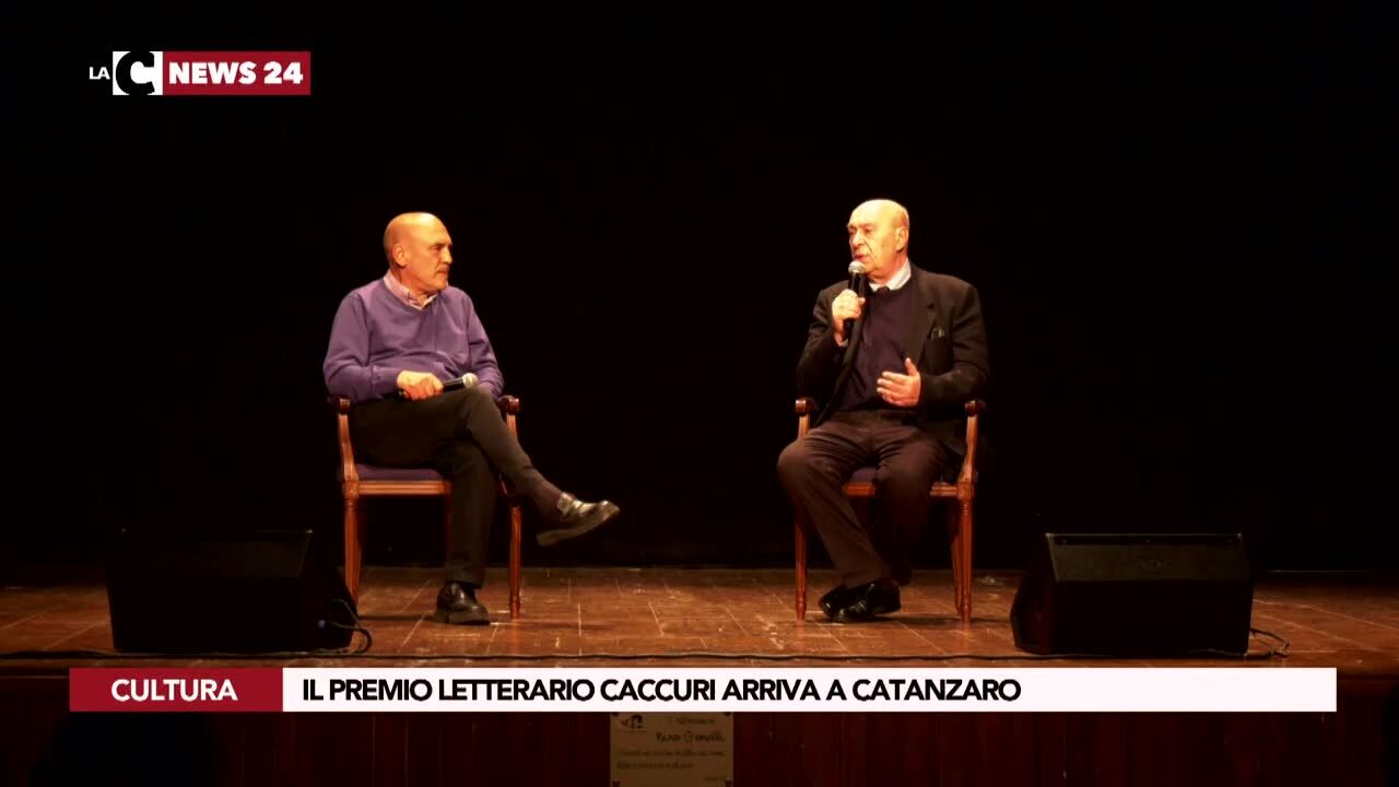 Il premio letterario Caccuri arriva a Catanzaro