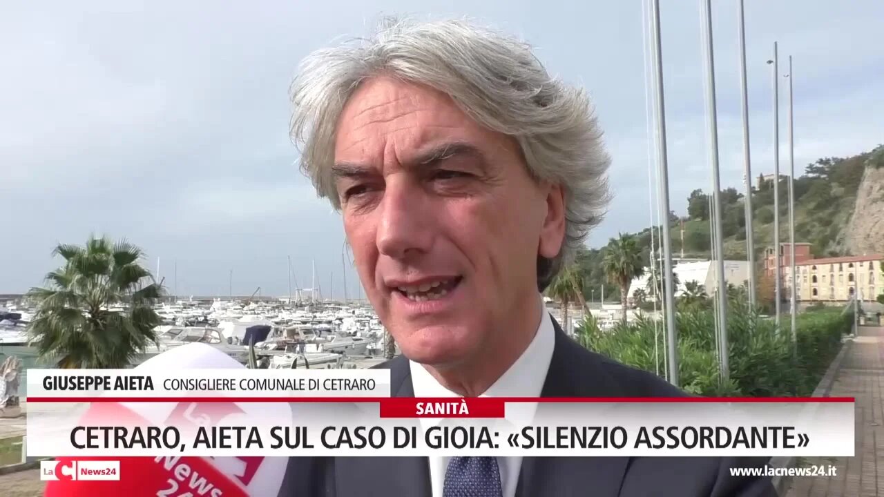 Cetraro, Aieta sul caso di Gioia: «Silenzio assordante»