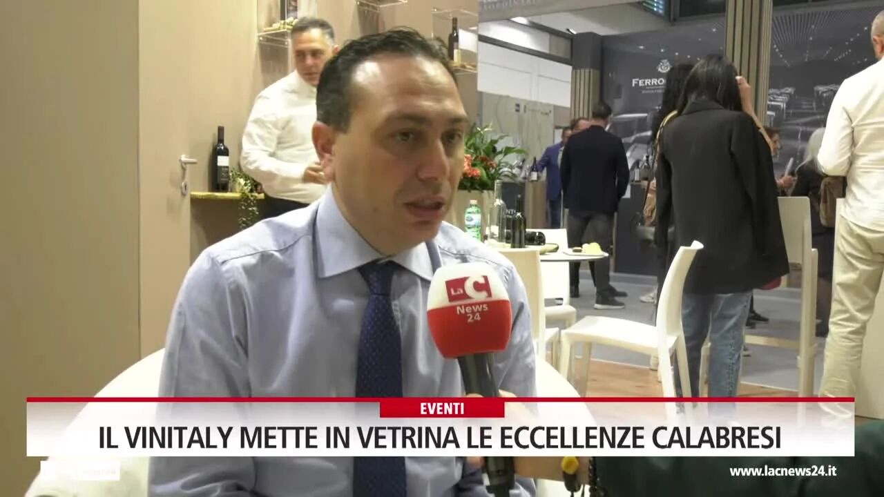 Il Vinitaly mette in vetrina le eccellenze calabresi