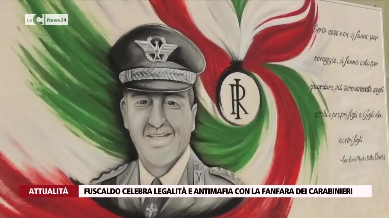 Fuscaldo celebra legalità e antimafia con la fanfara dei carabinieri