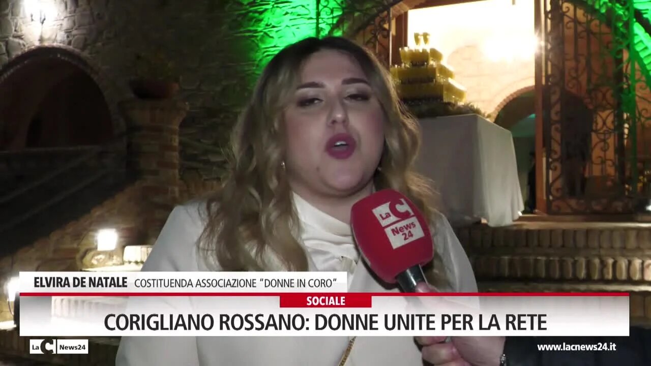 Corigliano Rossano, donne unite per la rete