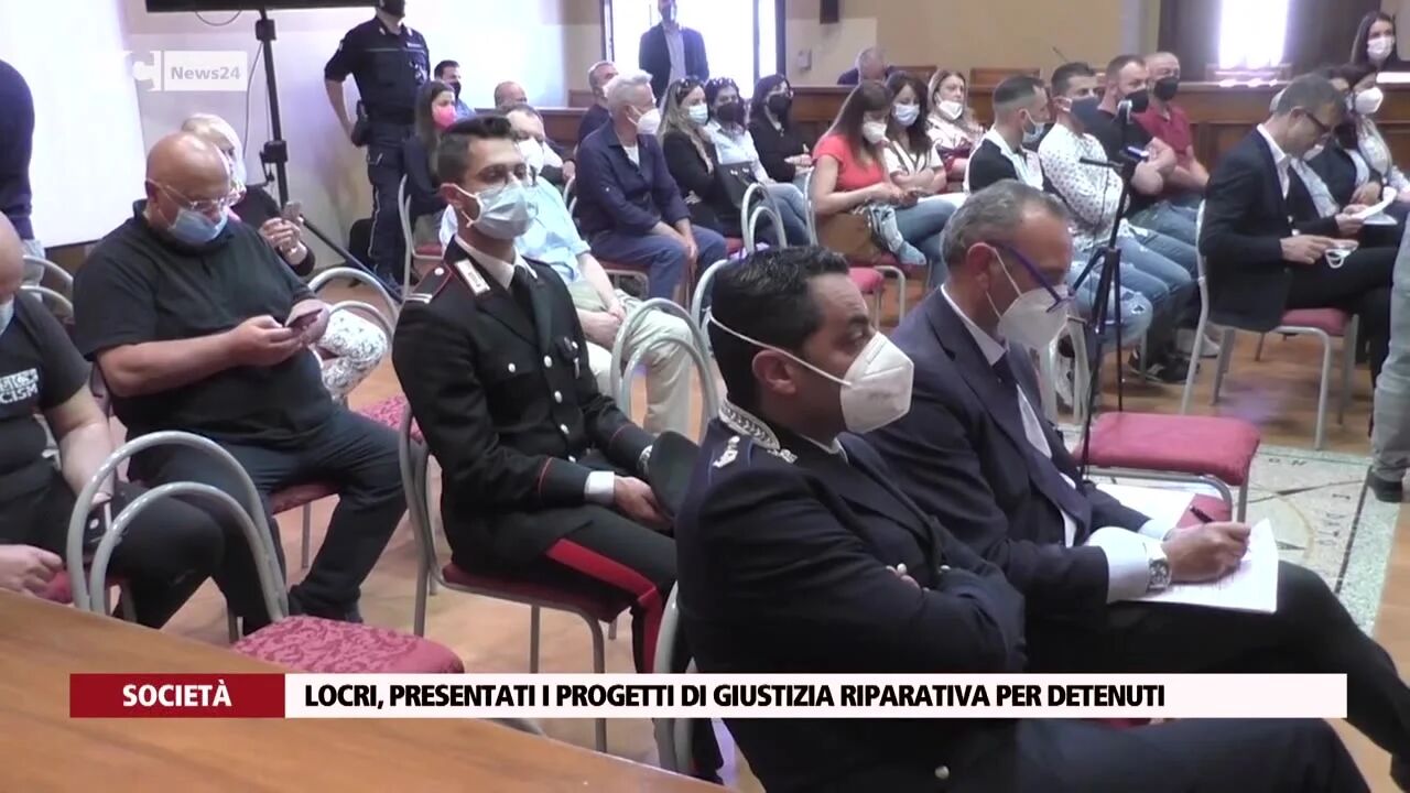 Locri, presentati i progetti di giustizia riparativa per detenuti