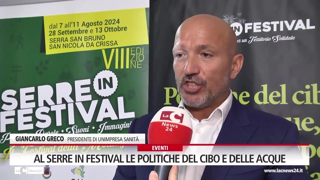 Al Serre in festival le politiche del cibo e delle acque