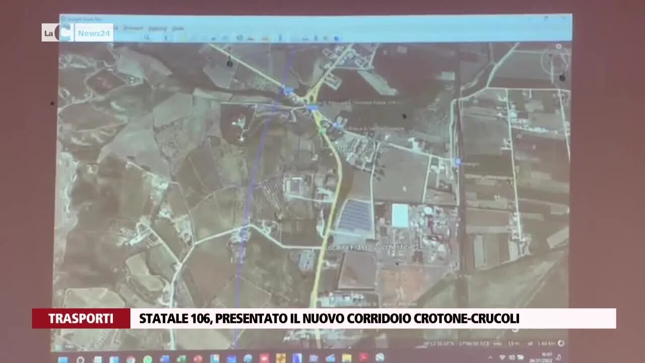 Statale 106, presentato il nuovo corridoio Crotone-Crucoli