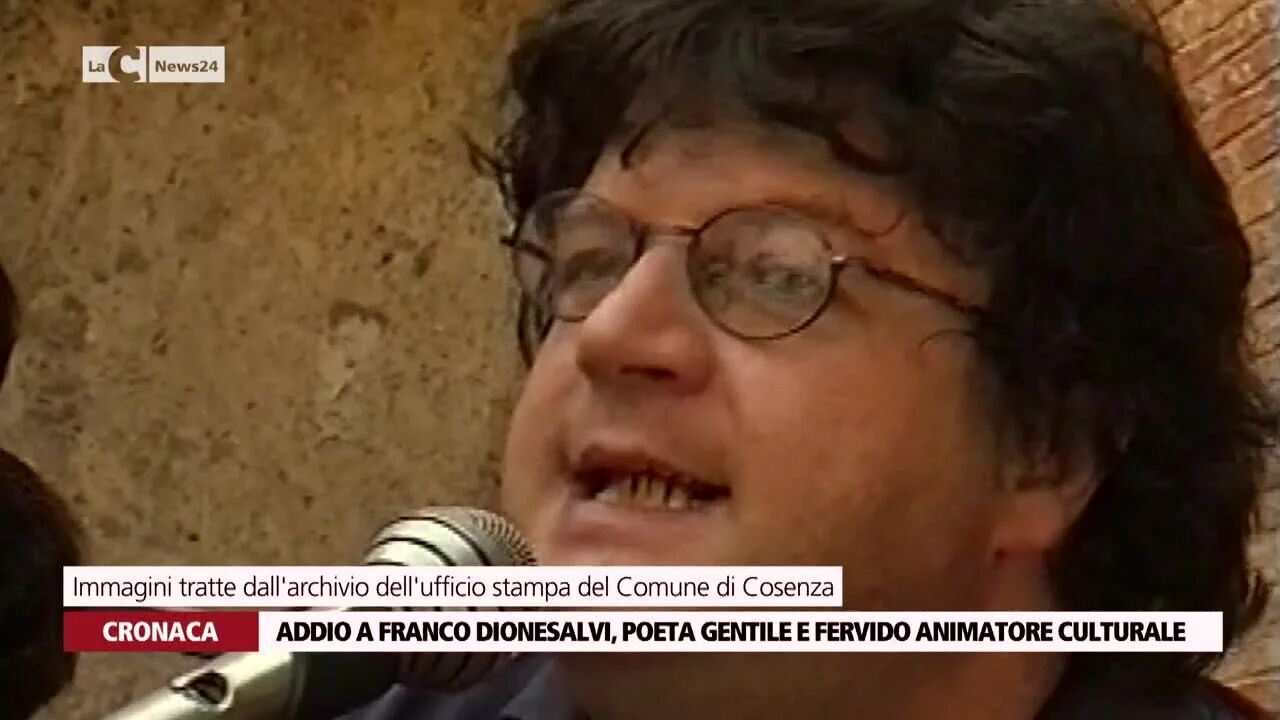 Addio a Franco Dionesalvi, poeta gentile e fervido animatore culturale