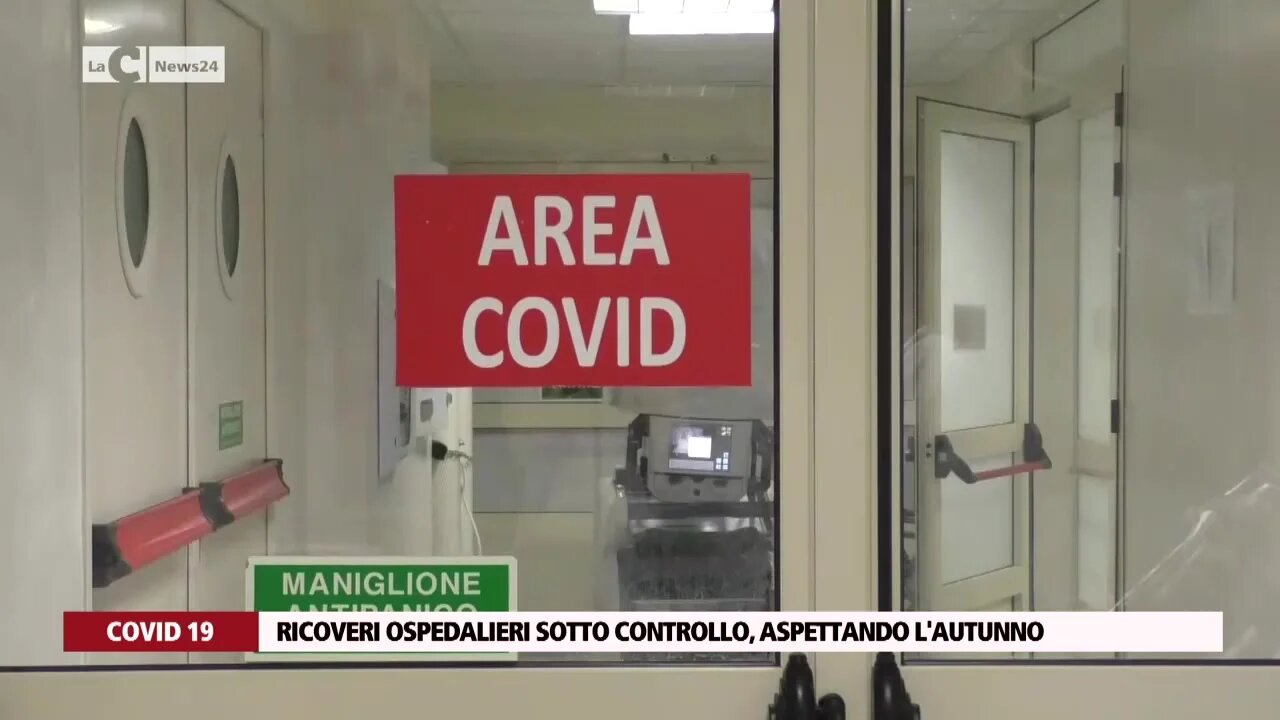 Ricoveri ospedalieri sotto controllo, aspettando l'autunno