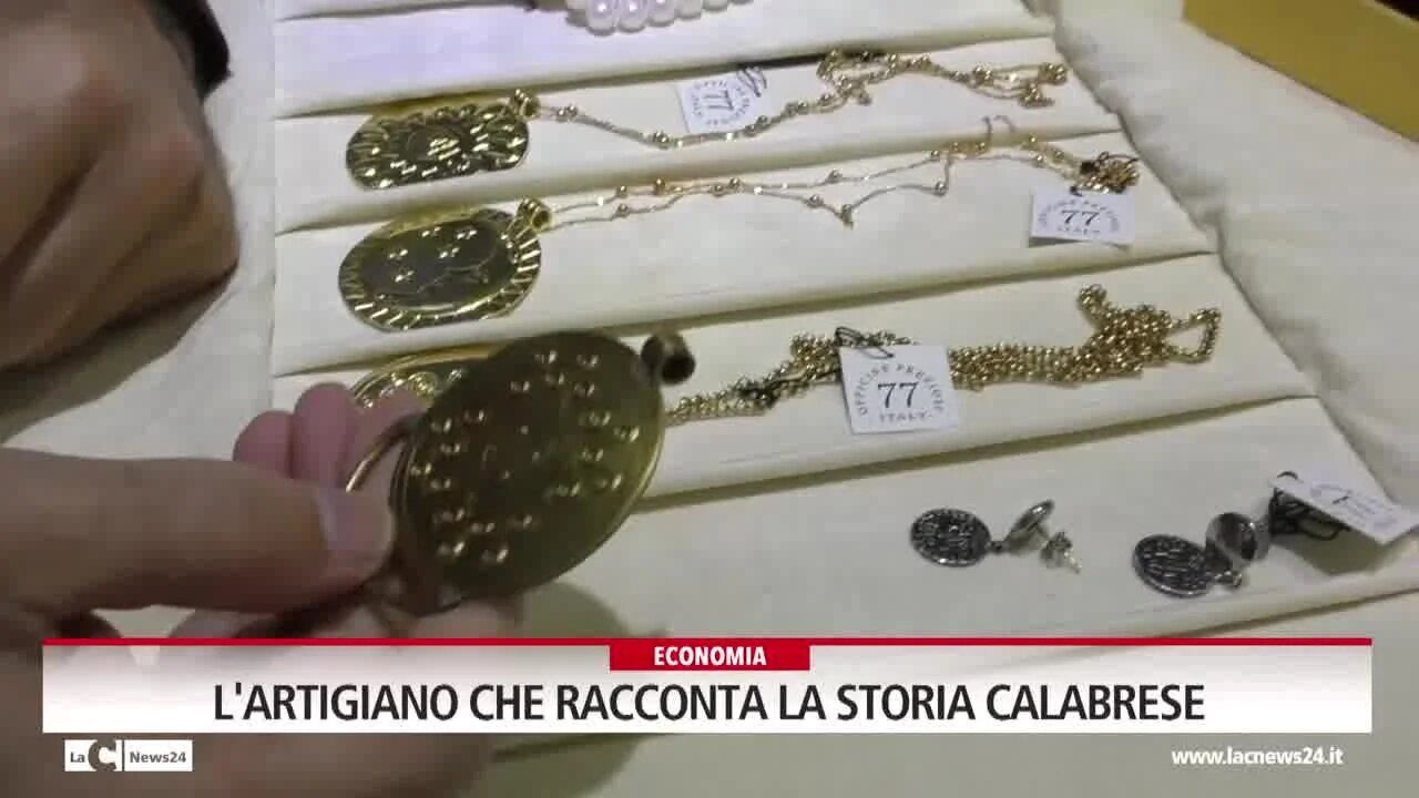 L'artigiano che racconta la storia calabrese