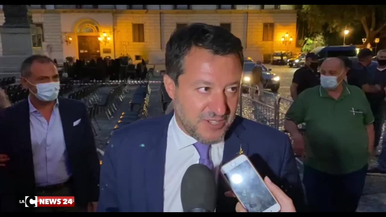 Matteo Salvini a Cosenza