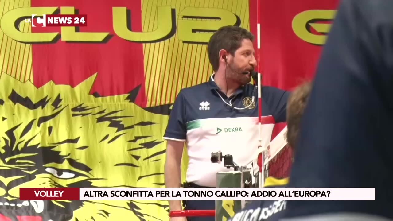 Altra sconfitta per la Tonno Callipo: addio all’Europa?