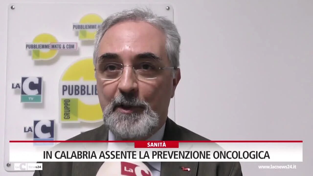 In Calabria assente la prevenzione oncologica