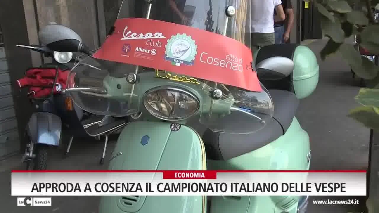 Approda a Cosenza il campionato italiano delle vespe