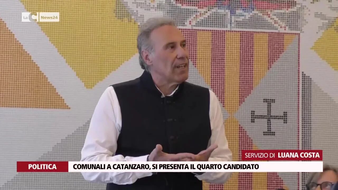 Comunali a Catanzaro, si presenta il quarto candidato