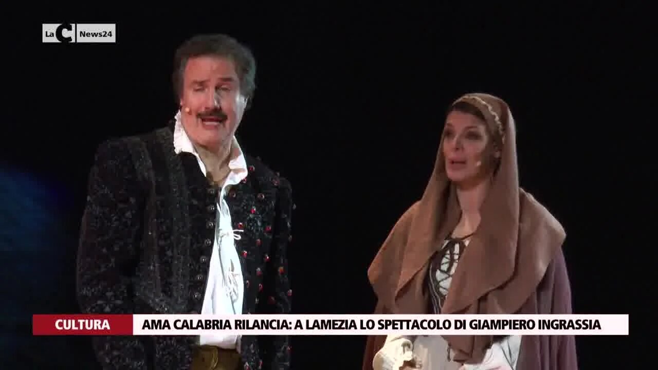 Ama Calabria rilancia a Lamezia lo spettacolo di Giampiero Ingrassia