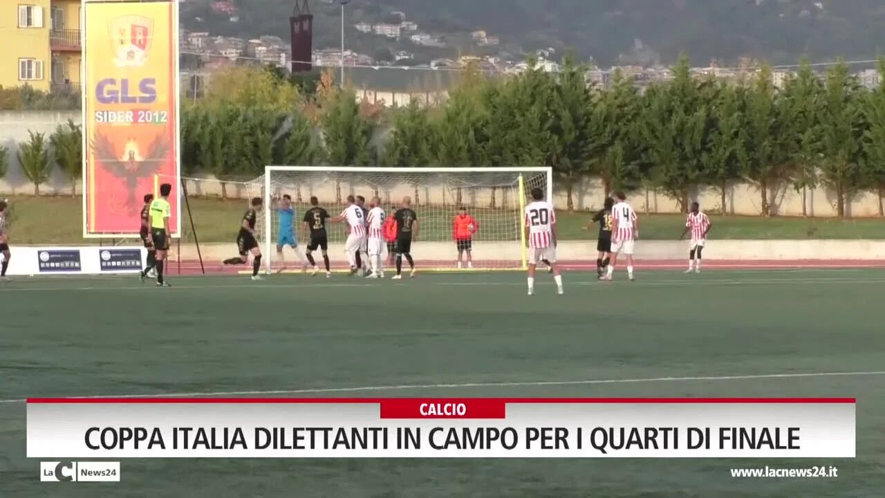 Coppa Italia Dilettanti in campo per i quarti di finale