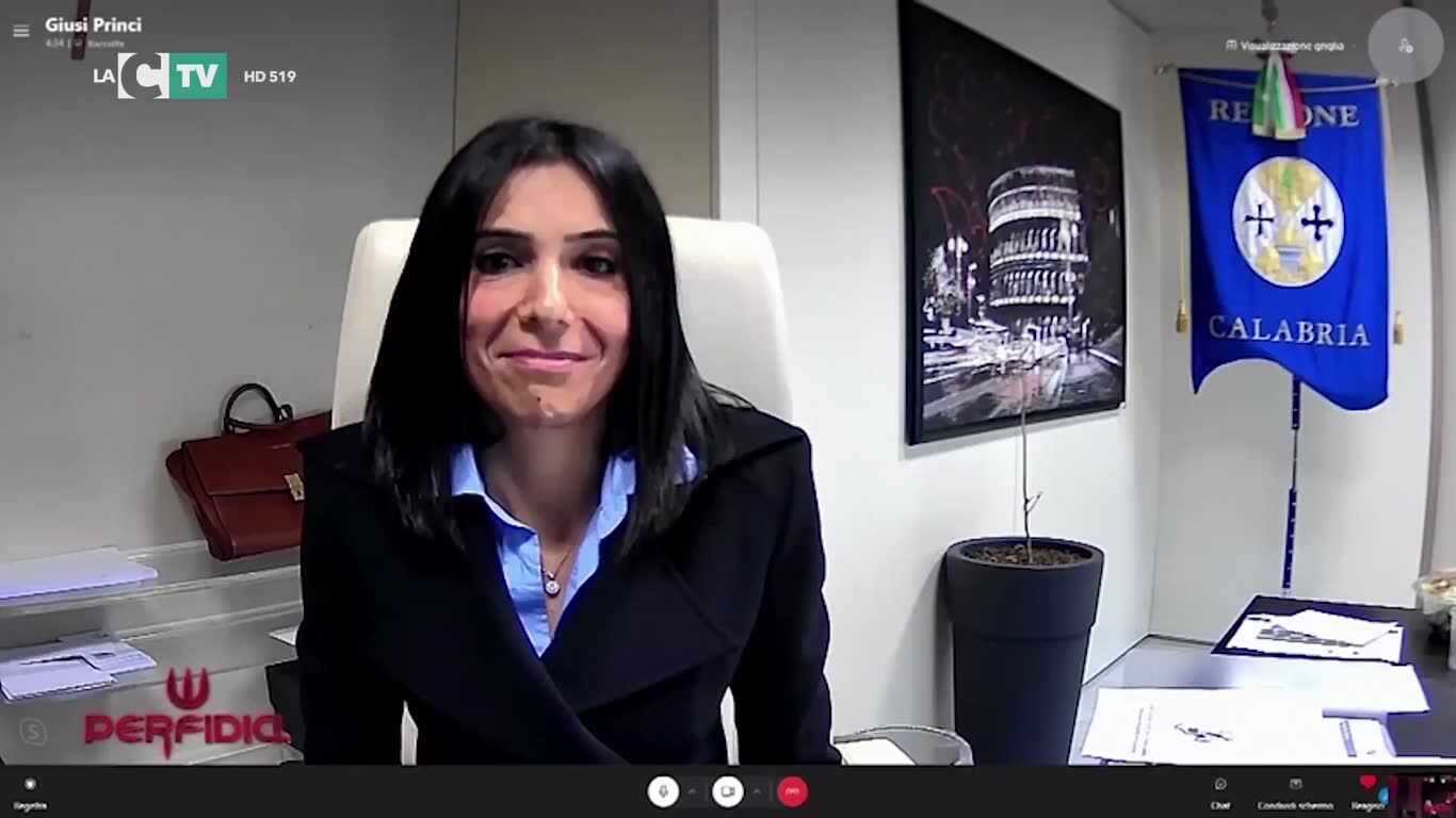 La vicepresidente Princi a Perfidia